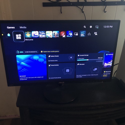 Asus VS247H-P 24" Widescreen Full HD 1920x1080 LCD Monitor W/ Standing Base Only - Picture 4 of 9