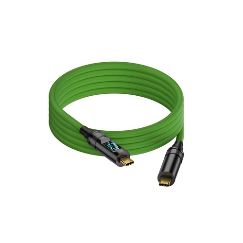 Digital display Type C TO USB C Charging charger Cable 100W 20V 5A 8K 20Gbps - Picture 26 of 28