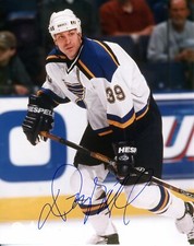Doug Weight  Autographed 8x10 St. Louis Blues   # S241