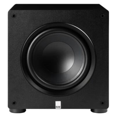 ELAC Varro Premium PS350 12'' 350W Powered Subwoofer, Black Vinyl