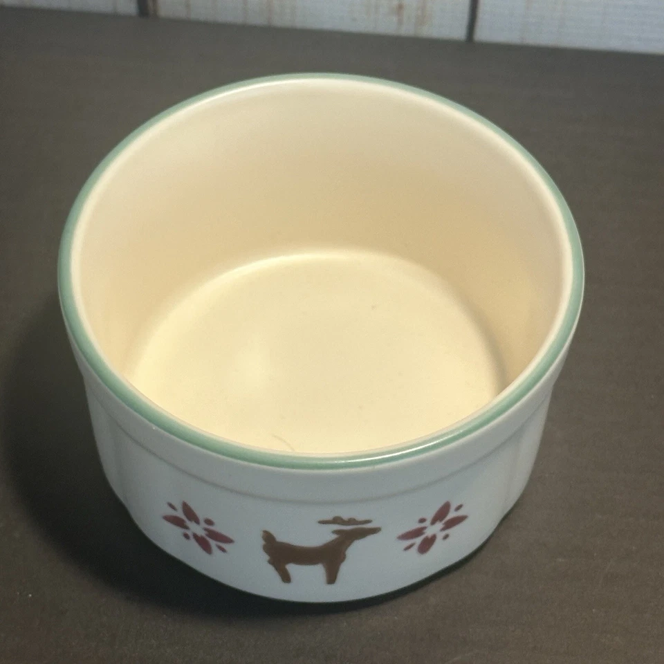 Pfaltzgraff Reno Snow Village Navidad 4 en Cuenco de inmersión. Foto 4 de 4