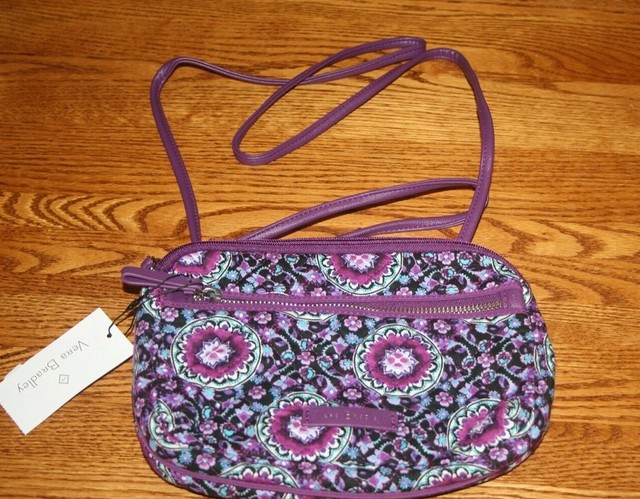 lilac medallion backpack