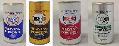 MAGIC SHAVING POWDER PUBIC BODY HAIR REMOVER 127GM ALL TYPES (1,2,3 PACK) 