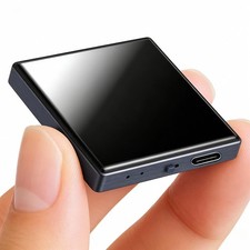 Mini Square Magnetic Voice Recorder 128GB Portable Voice Activated Audio Reco...