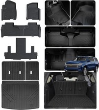 Floor Mats Cargo Liner Set Chevy Suburban Yukon Xl Escalade Esv 2021-2025