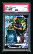 2025 PRIZM KEVIN MCGONIGLE RC MOJO REFRACTOR TIGERS RARE ROOKIE SP #22/25 PSA 10