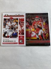 Patrick Mahomes Football Card Lot Of 2