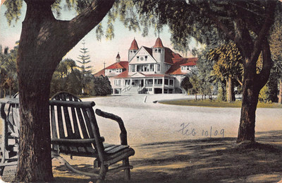 POSTKARTE - USA - KALIFORNIEN - SPEISESAAL - SOLDATENHAUS - UNBESPIELT - 1909