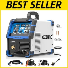 Multiprocess Welder, 4-in-1 MIG/TIG/ARC Welder Grey