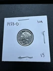 1938-D 10C Mercury Dime High Grade