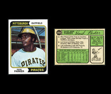 Dave Parker 1974 Topps RC (HOF) Pittsburgh Pirates #252 NM+