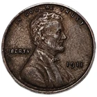 1911 LINCOLN CENT VERY FINE, BROWN FREE USA SHIPPING