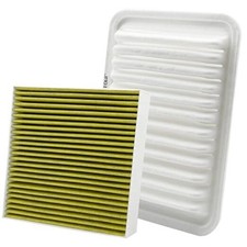 2PCS Cabin Engine Air Filter Kit Fits for 2009-2019 Corolla, 2017-2018 Corolla
