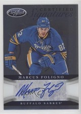 2012-13 Certified Signatures Marcus Foligno #CS-MF Auto 1kw7