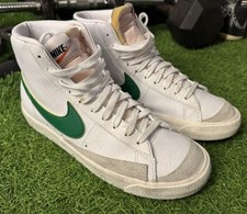 Men  s Nike Blazer Mid 77 Sneakers- Pine Green
