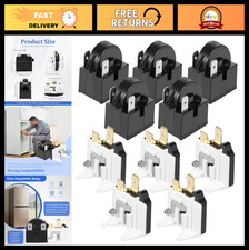 10-Pack 4.7 Ohm PTC Starter Relay Overload Protector Kit for Mini Fridges, Coo