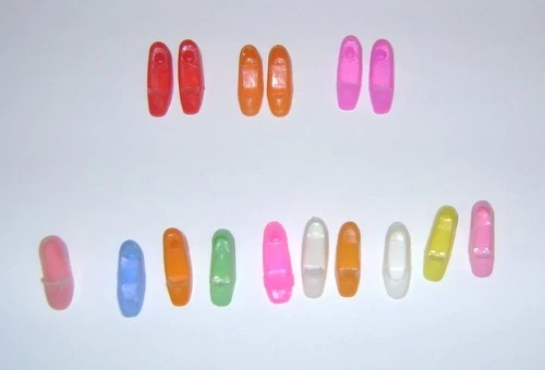 Lot of VINTAGE BARBIE CLONE SHOES Mod Era 3 Pairs + Singles, FREE Shipping!