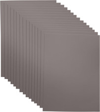 Grey EVA Foam Sheets for Crafts, 9 X 12 Inch, 2Mm Thickness Ideal for DIY Arts