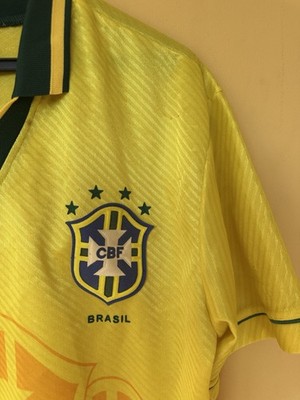 BRAZIL 1994 1995 1996 Home Football Shirt Soccer Jersey Umbro Sz M