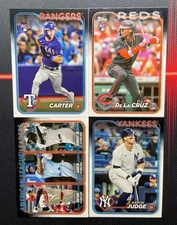 2024 Topps Series 1 Baseball BASE CARDS You Pick-Complete Your Set 1-175