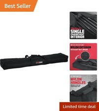 Lightweight 50-Inch Stand Bag for Speakers Microphones - Water Resistant
