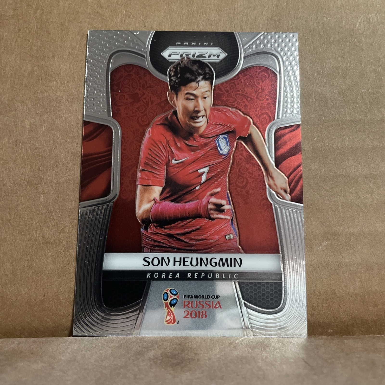 2018 HEUNG MIN SON PANINI PRIZM WORLD CUP #187 BASE CARD SON HEUNGMIN LA FC