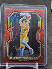 Courtney Vandersloot 2021 Panini Prizm WNBA #10 Red /299