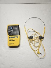 Sony SRF-8 Walkman Sports w/Headphones  Beltclip Tested Read