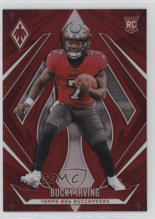 2024 Panini Phoenix Rookies Red 91/99 Bucky Irving #166 Rookie RC