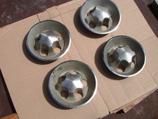 4- 1970 71 Mopar Small Bolt Pattern Rallye Center Cap Cone A-body Duster Demon