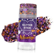 Halloween Body Glitter Stick Glitter Gel Stick for Face Hair Body Color50