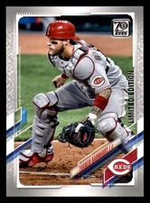 2021 Topps 70th Anniversary Limited Edition #580 Tucker Barnhart Cincinnati Reds