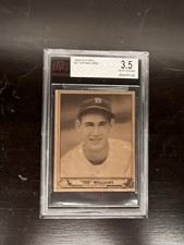 Ted Williams 1940 Play Ball #27 Boston Red Sox Baseball Card BGS 3.5
