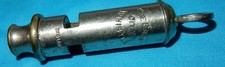 ANTIQUE THE EMCA CITY CONSTABULARY POLICE POLICEMANS WHISTLE