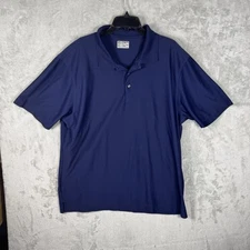 PGA Champions Tour Golf Polo Men’s Regular XXL Blue Active Short Sleeve