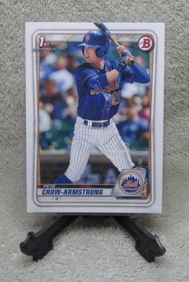 PETE CROW-ARMSTRONG 2020 Bowman Draft Baseball 1st Rookie Card CHICAGO CUBS