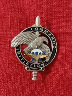 Brevet Commando Initiation 1°RCP Para Chasseur TAP