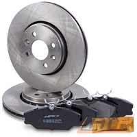 Bremsscheiben BelÜFtet Ø280 + BremsbelÄGe Vorne FÜR Renault Megane 1 + Scenic