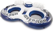 INTEX 58837EP River Run 2 Inflatable Floating Lounge: Comfortable Backrests - Bu