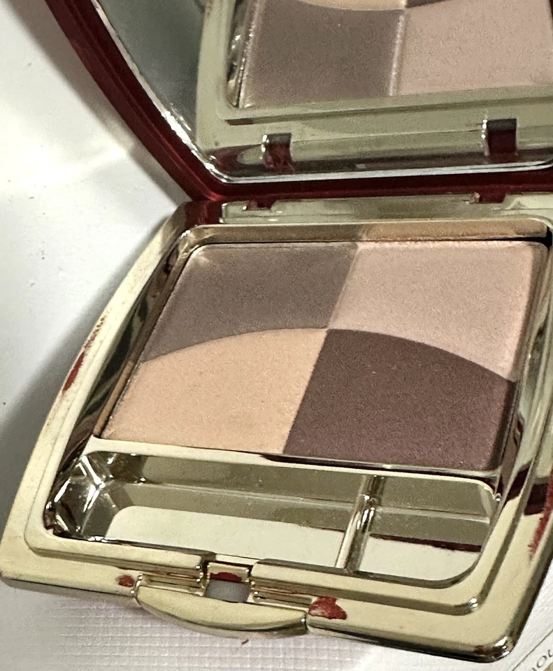 CLARINS 4-COLOUR Eye Shadow Palette 02 Natural - Image 2 of 4