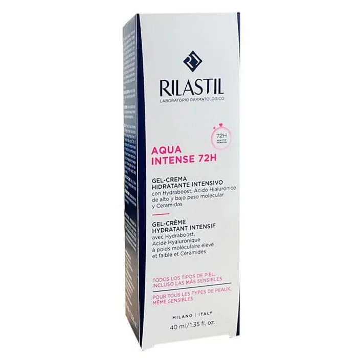 Rilastil Crema Aqua Intense 72H Gel- Idratante Insensivo 40 Ml - Immagine 2