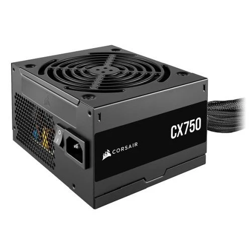 Corsair 750W Cx750 Psu Fully Wired 80+ Bronze Thermally Controlled Fan