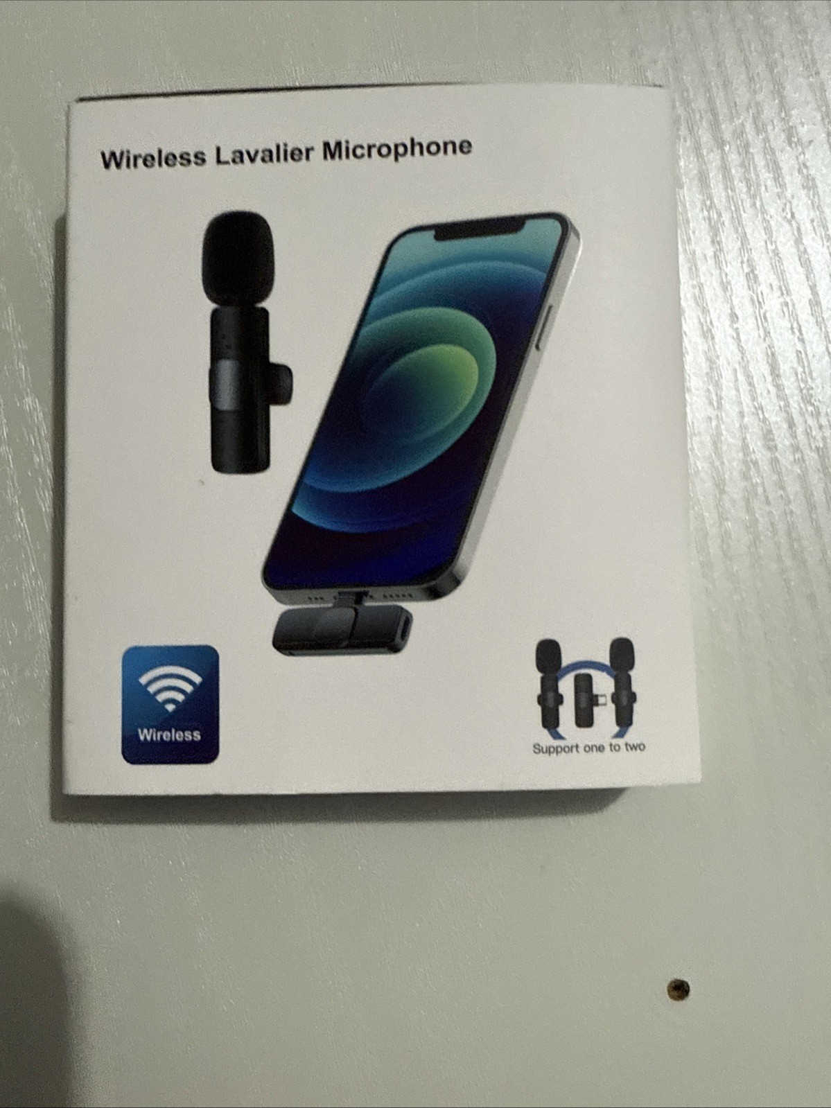 Wireless Lavalier Mic for iPhone with Clear Sound and Easy Setup