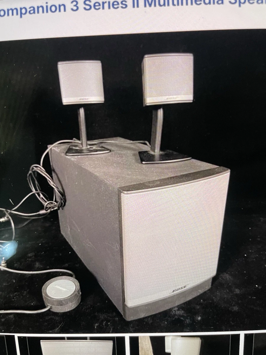 Bose Companion 3 Series Ii Speaker System for sale | eBay