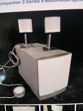 BOSE COMPANION 3 SERIES II MULTIMEDIA SPEAKER SYSTEM, SUBWOOFER, CONTROL POD