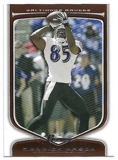 Derrick Mason /299 2009 Bowman Draft Picks #88 White Baltimore Ravens