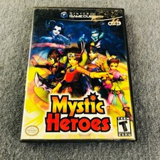 Mystic Heroes (Nintendo GameCube, 2002) w/ Case ~ Missing Manual ~ Teen Rated