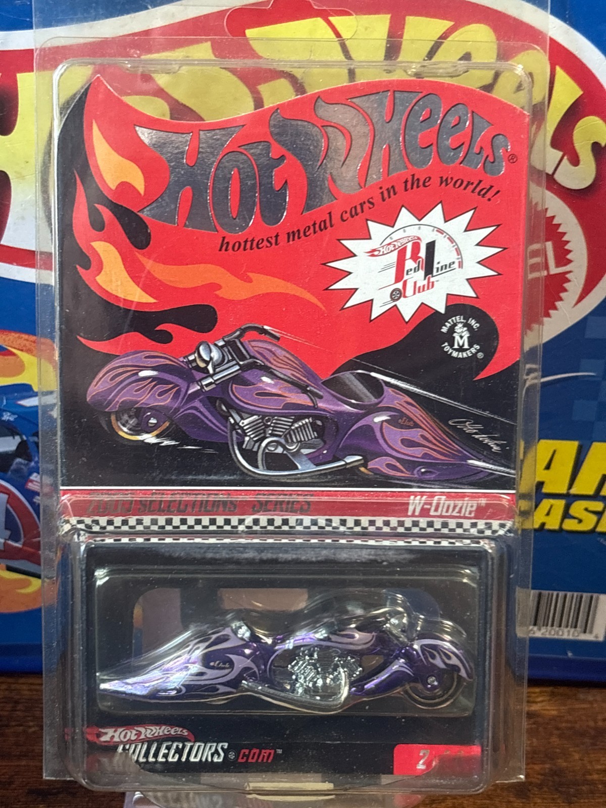 HOT WHEELS  RLC 2005 SELECTIONS SERIES W-OOZIE MOTORCYCLE  #00938/12601 Made