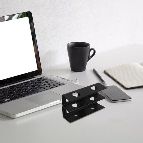 under Desk Mount Bracket Laptop Storage Portable Riser Holder Stand ...