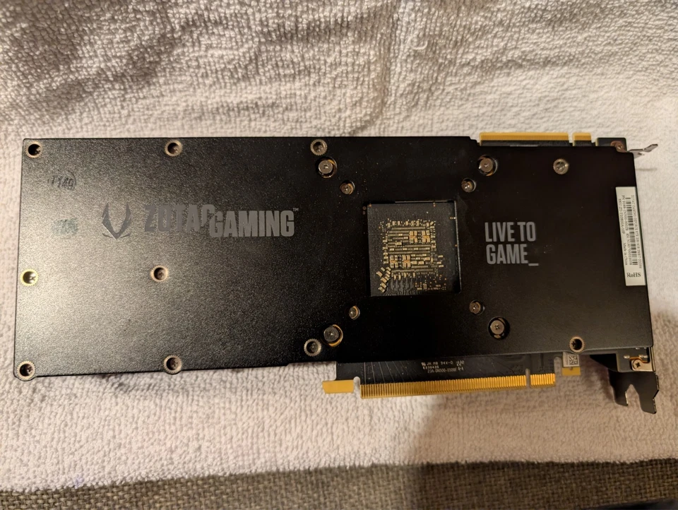 Zotac Nvidia GeForce 2080 - Used in excellent fully functional condition - AS IS - Image 4 of 4